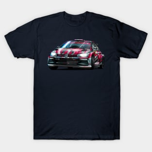 Petter Solberg R5 Rally Car T-Shirt